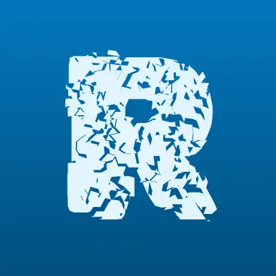 Роса, компания систем водоподготовки и очистки сточных вод, лого-визитка